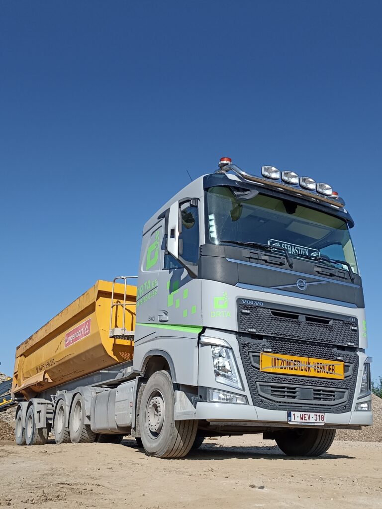 camion benne, volvo